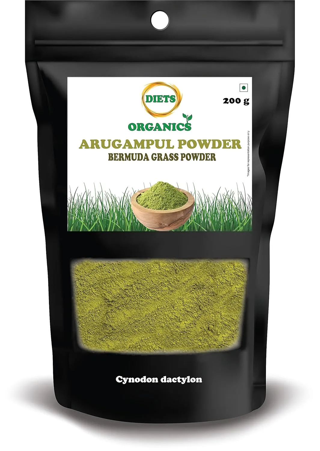 Arugampul Powder–Bermuda Grass Powder (Cynodon Dactylon) -200 G